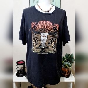 Woman's Western Boho Rock Couture Relaxed Fit Bisbee Arizona T-Shirt